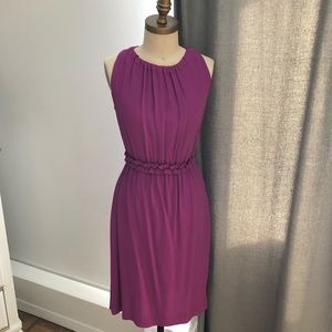 Kate spade purple silk dress xs